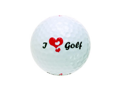 Motivball "I love Golf"