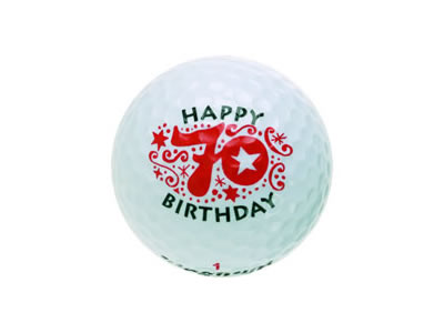 Motivball "Happy Birthday - 70"
