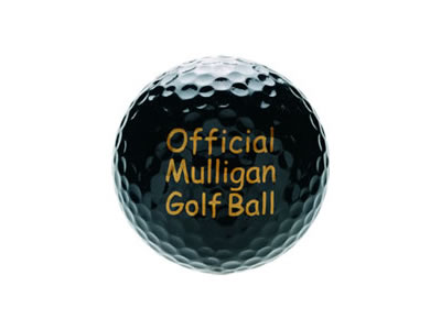 Spruchball "Official Mulligan Golf Ball"